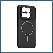 Bezos Poco X6 Pro Mika Pc Magsafe Kapak - Siyah Ob