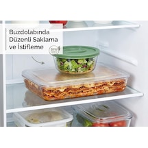 Paşabahçe Borcam Uyumlu Plastik Kapak 40x27 Cm Dikdörtgen Borcam Kapağı - Fırın Kabı Saklama Kapağı, Bpa İçermez Sadece Kapak Çok Renkli