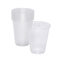 Roll-up Plastik Şeffaf Bardak 10'lu 180 Cc 4 Adet Diğer