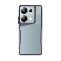 Xiaomi Redmi Note 13 Pro 4g Kılıf Boyi Silikon Kapak - Derin Mor -