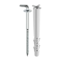 Tox Pirat 8 80 Mm Köşebent Kancalı Set Dübel & Kanca Seti 2x2ad