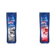 Kepeğe Karşı Etkili Şampuan Yoğun Arındırıcı Kömür İle 350 Ml 2 Clear Men Kepeğe Karşı Etkili Şampuan Hızlı Stil 2'si 1 Arada Kolay Şekil Alan Saçlar 350 Ml Mavi 1