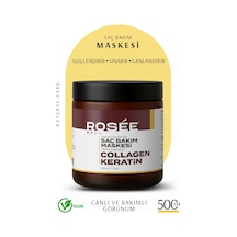 Kolajen Ve Keratin Saç Bakım Maskesi Onarıcı Repair Kolajen Saç Maskesi 500 Ml