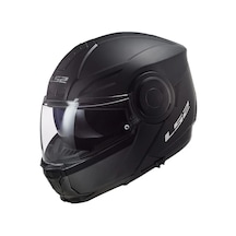 Ls2 Scope Solıd Mat Black Çene Açılır Kask Renkli
