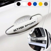 Ssangyong Actyon Yapıştırma Kapı Kolu Ve Jant Stickerı