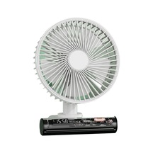 Usb Şarjlı Mini Elektrikli Masa Vantilatörü, Dönen Başlık Beyaz,