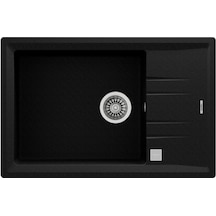 Teka Stone 60 S-Tg Auto Metalık Sıyah Granit Eviye