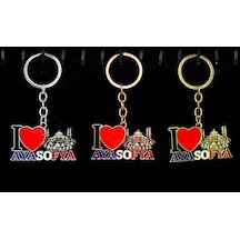 Metal Ayasofya Anahtarlık Alk2199