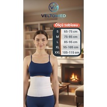 Xl Beden Unisex Yün Korse- Sıcak Tutar - Bel  Fıtık Bel Kuşağı, Giydirmeli Yün Bel Korsesi XL