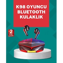 Led Işıklı Kablosuz Kulaklık Ergonomik Tasarım