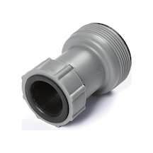 Flowclear Yer Üstü Filtre Pompası Havuz Hortumu Adaptörü, Hortum Çapı 1,5 " 38 Mm Ölçer Ve 1,25" 32 Mm Çaplı Havuz Vanalarına Bağlanır Abanoz
