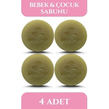 Sabunal Bebek ve Çocuk Sabunu 4 Adet - Hassas Ciltler İçin Nemlendirici Sabun