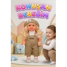 Lucia Girl Konuşan 35 Cm - Etkileşimli Kolları Bacakları Ve Kafası Et Kutulu Oyuncak Bebek 16340582