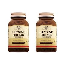 Solgar L-Lysine 500 MG 50 Tablet 2'Li Avantaj Paket