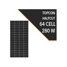 Lexron 280w Half Cut Topcon Monokristal Güneş Paneli