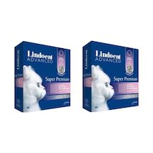 Lindocat Advanced Süper Premium Extra Strong Bebek Pudralı Topaklaşan Kedi Kumu 2 x 6 L