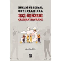 Hukuki ve Sosyal Boyutlarıyla İşçi Benzeri Çalışan Kavramı / A...