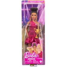 Barbie Balo Salonu Dansçısı Moda Bebek Jfr09 Bordo
