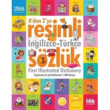 A'dan Z'ye Resimli İngilizce Türkçe Sözlük- Halk Kitabevi