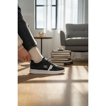 Enoch Erkek Günlük Spor Ayakkabı - Fileli Yazlık Rahat Sneaker Siyah