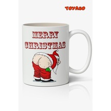 Noel Yılbaşı Dirty Merry Christmas Temalı Beyaz Kupa Bardak Sevgiliye Arkadaşa Hediye Beyaz