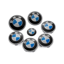 Bmw Full Logo Seti (Mavi-Beyaz)