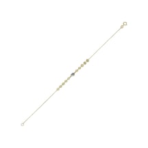 Altın Nazar Boncuklu Bileklik T069701 Sarı Altın