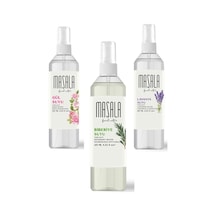 Masala %100 Doğal Yağlı Saf Biberiye + Gül + Lavanta Suyu 3 x 125 ML