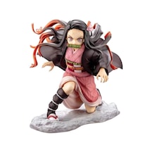 Demon Slayer Kimetsu No Yaiba Nezuko Kamado Fighting Version Aksiyon Figürü 17 Cm