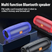 Dongjing Taşınabilir Subwoofer Bluetooth Hoparlörler Açık Stereo