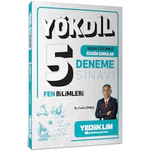Yediiklim Yökdil Fen Bilimleri Tamamı Video Çözümlü 5 Deneme