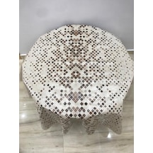 Muşamba Masa Örtüsü Yuvarlak