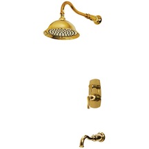 Newarc - Golden Ankastre Banyo Bataryası Altın - 951111