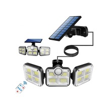 A618 Kumandalı Solar Güneş Enerjili 122 Ledli Hareket Sensörlü Bahçe Aydınlatma