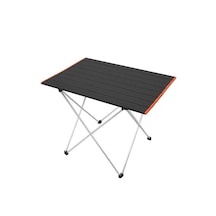 Habıtat Katlanabilir Alüminyum Küçük Boy Kamp Ve Piknik Masası Siyah