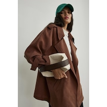 Suud Collection Acı Kahve Archi Mini Bag Acı Kahverengi
