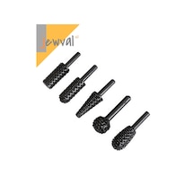 Hss 5 Adet 1/4 '' 6mm Shank Matkap Ucu Set Ağaç Oyma Törpü İşle
