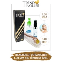 Trendroller Dermaroller 1.00mm Titanyum 540 Iğne Orijinal Derma R
