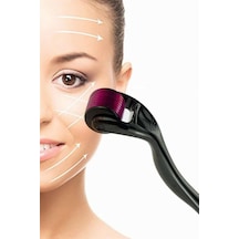 Derma - 874 - Roller Titanyum Uçlu 540 İğneli 1 Mm Saç Sakal Çıkarma Ve Cilt Bakım - Flzdgnkr - Masaj Aleti