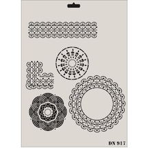 Rich Dantel Seri Dn-917 Stencil 35X25 Cm