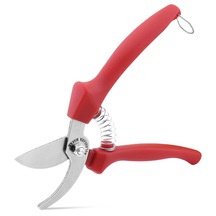 Budama Bağ Üzüm Makası Eğri Kırmızı 21 Cm