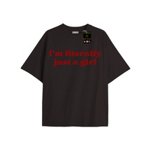 Flood Of Style Siyah Oversize T-shirt Imliterallyjustagirl Özel Tasarım