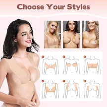 NBB Ten Rengi Kumaş Breast Lift Göğüs Bandı 5m Ten