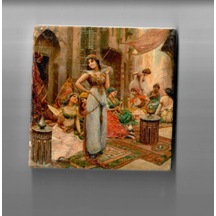 Şeker Portakalım Dekoratif Figürlü Doğal Taş Banyo Gider Kapağ26 Çok Renkli