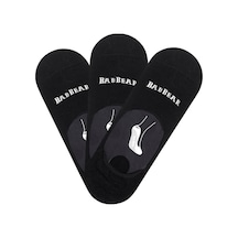 Bad Bear Core Zero Siyah 3'lü Unisex Babet Çorap