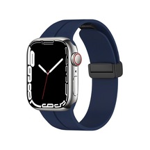 Kilifone -  Apple Uyumlu  Watch  7 45mm - Kordon Silikon Kordon Krd-84