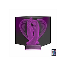 Luvivia Kalp El Sevgiliye Hediye 3d Lamba - Masa Gece Lambası