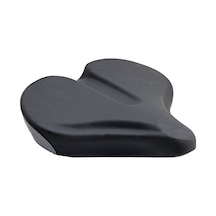 Heugers Jet Roket Black Bat Sele - Bisiklet Oturak Ultra Konfor, Elastomerli, E-bike Uyumlu, 26x26 Siyah