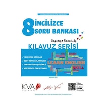 8. Sınıf Kılavuz Serisi İngilizce Soru Bankası -  KVA Yayınları