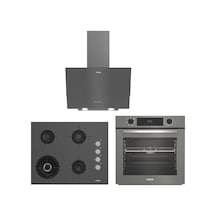 Altus ALA 322 G - ALA 189 DG - ALA 540 B Gri Ankastre Set